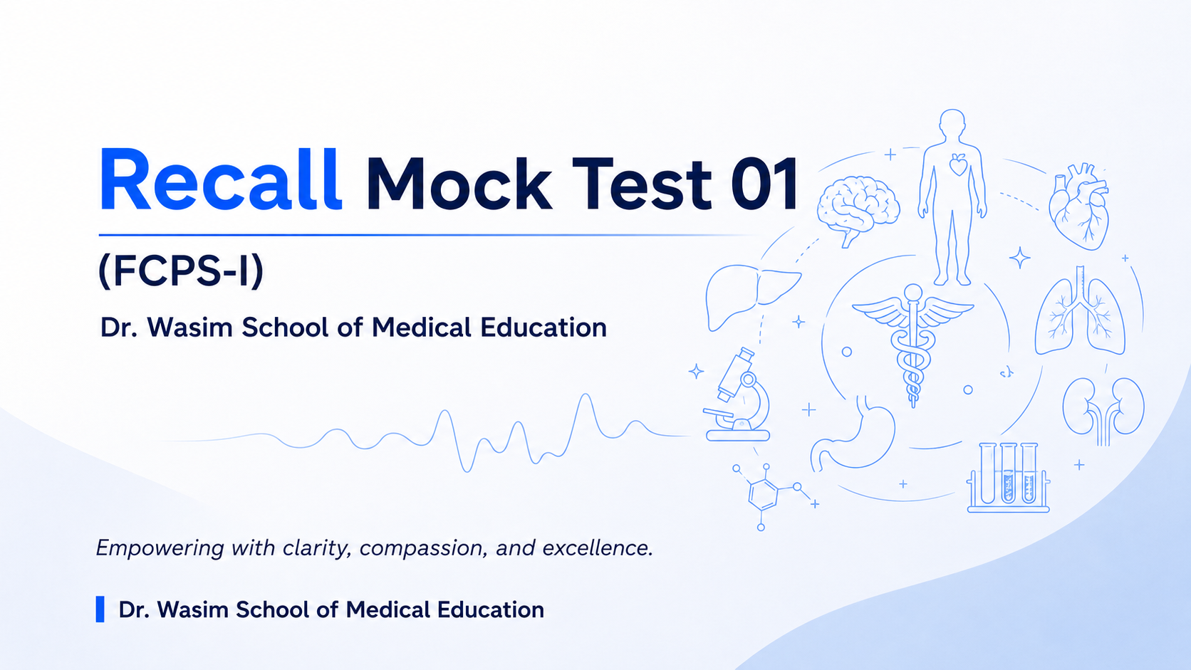 Recall Mock Test 01 (FCPS-I)